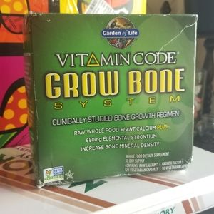 Garden of life vitamin code grow bones health
